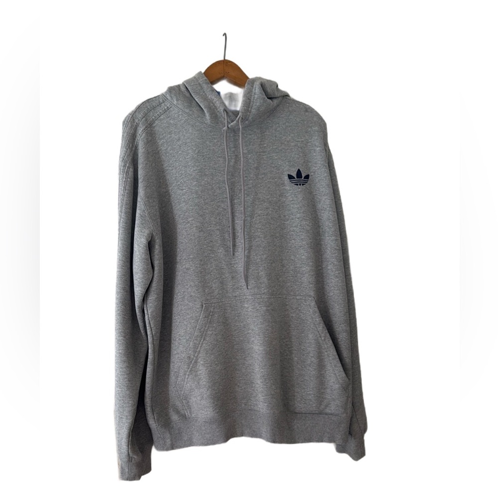 Adidas Men's Grey Hoodie Sweatsuit
